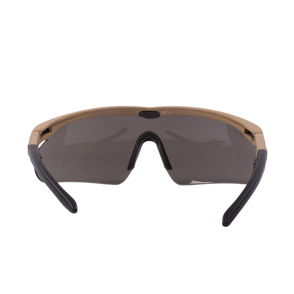 Swiss Eye Raptor Schutzbrille Braun in M und L
