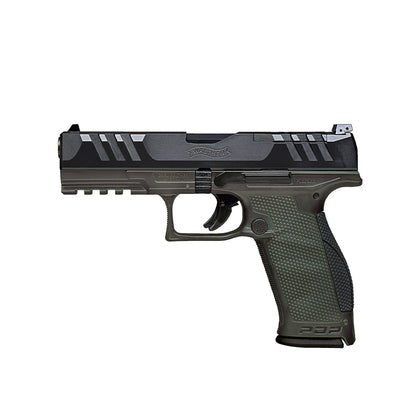 Walther PDP OR in OD Green, 4,5 Zoll, linke Seite