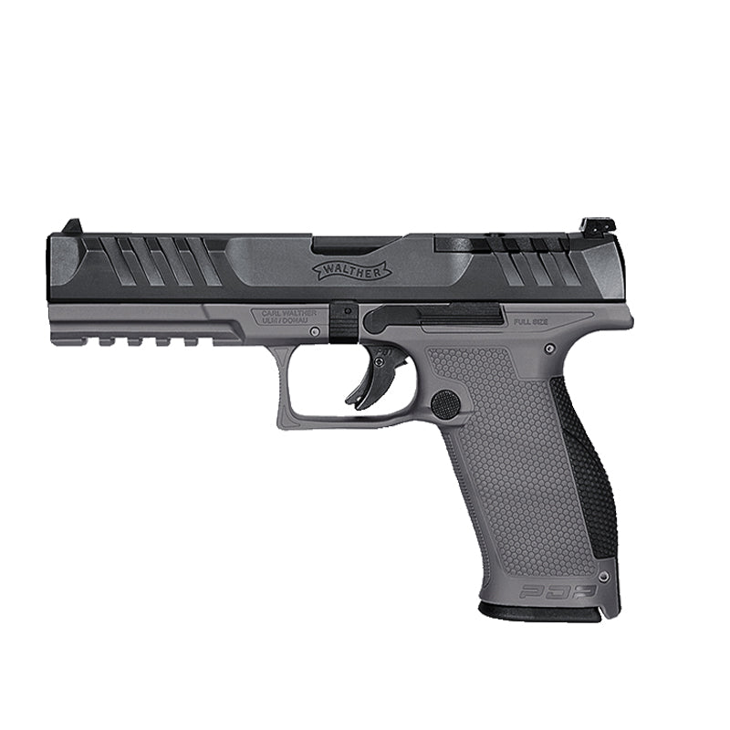 Walther PDP OR in Tungsten Grey, 5 Zoll, linke Seite