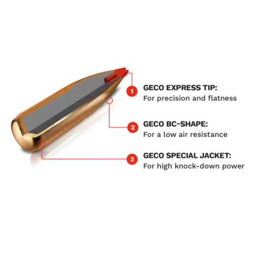 .30-06 Spr. Express 10,7g/165grs. Geco