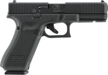 Glock 17 Gen5 Schreckschusspistole 9 mm P.A.K. in der rechten Seitenansicht mit PTB-Zeichen auf dem Schlitten