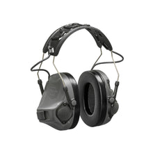 3M Peltor ComTac VIII Gehörschutz in Charcoal Grey, Kopfbügelversion ohne Mikrofon, Vorderansicht