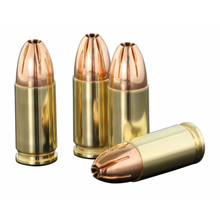 Geco 9 mm Luger Hexagon SX Patrone mit zylindrischem Hexagon-Geschoss