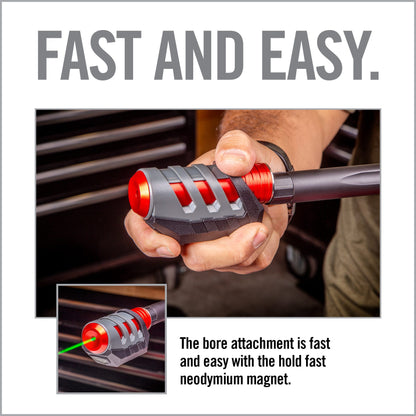 Real Avid Viz-Max Bore Sighter: Ansetzen an AR-15 Laufmündung, Profi-Einsatz