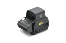 EOTECH EXPS2 holografisches Visier in Schwarz, rechte Seitenansicht vor weißem Hintergrund