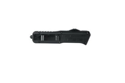 GSG-9 Rescue Tool RT1 Rettungswerkzeug: Rückseite mit Gürtelclip und Glasbrecher am Griffende