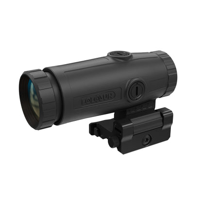 Holosun HM3X Magnifier 3x Vergrößerer mit QD Montage in Schwarz, Seitenansicht