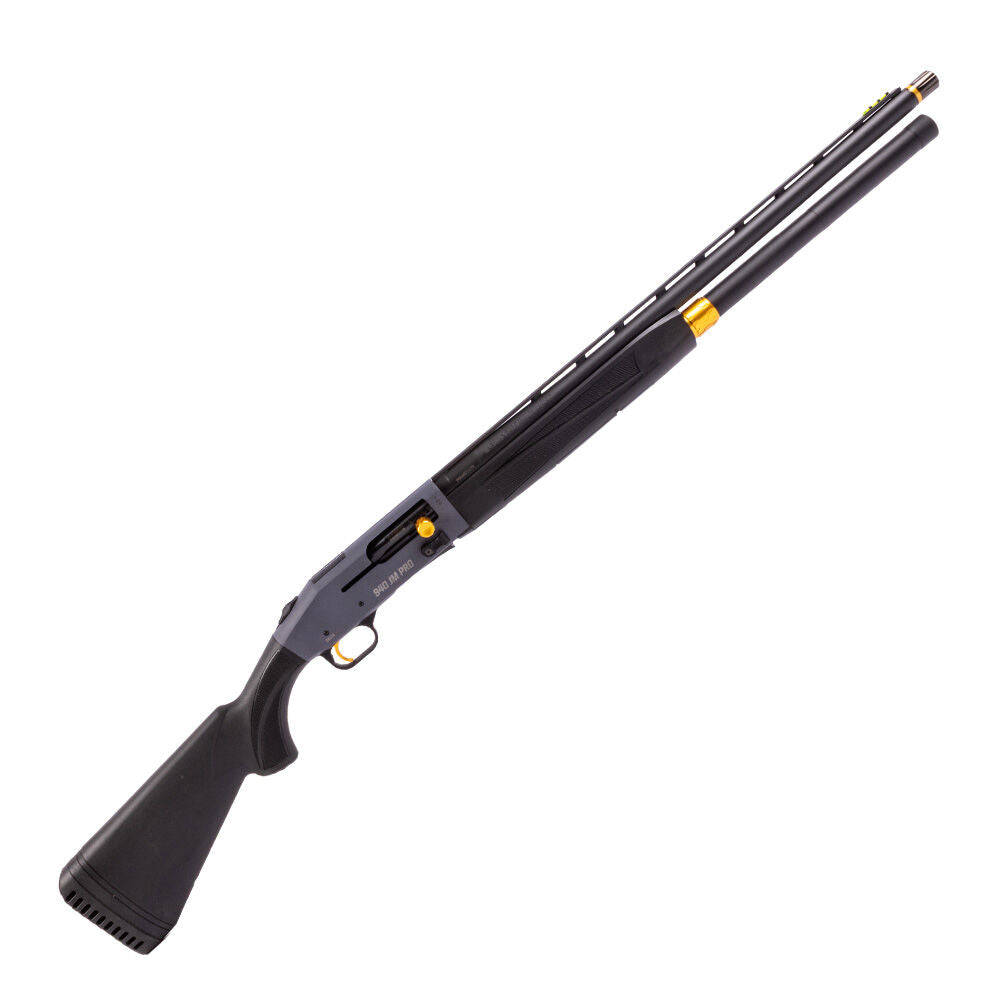 Mossberg 940 JM Pro 24 Zoll Black Optic Ready, Selbstladeflinte 12/76, Seitenansicht schräg von rechts
