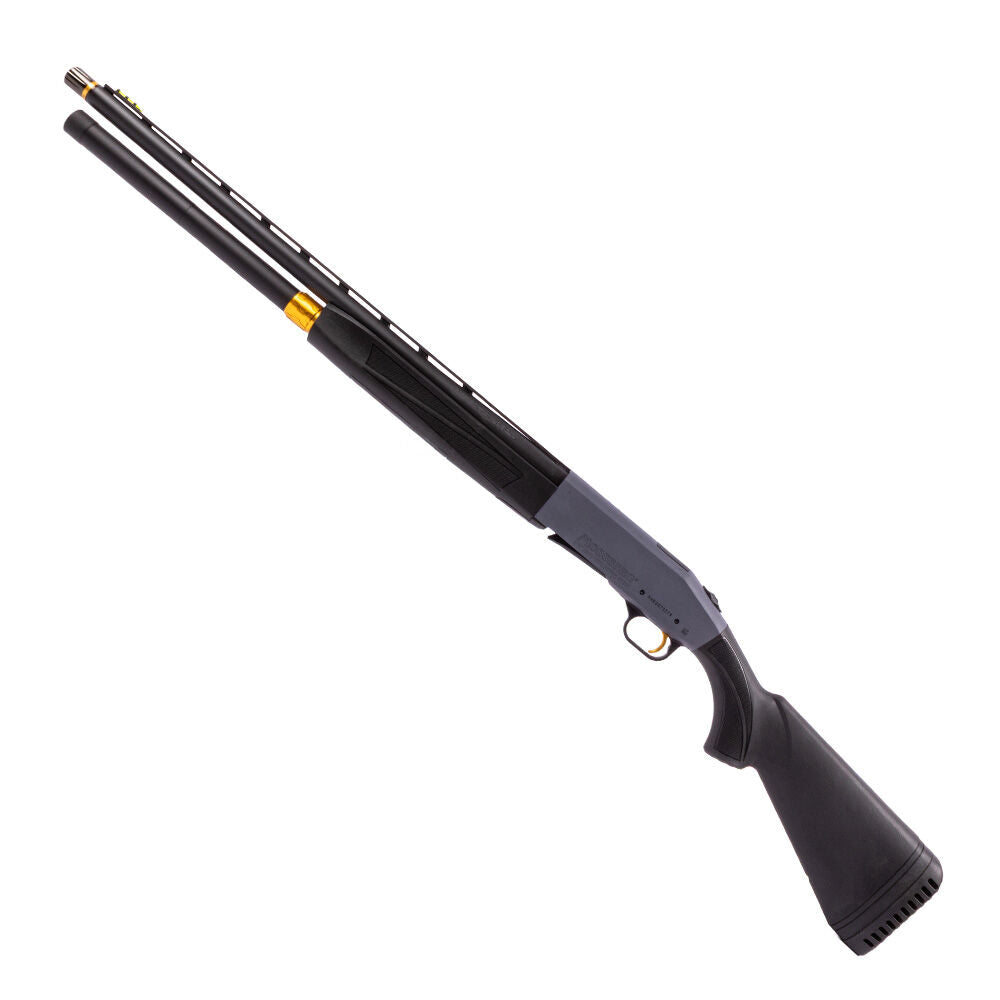 Mossberg 940 JM Pro 24 Zoll Black Optic Ready, Selbstladeflinte 12/76, Seitenansicht schräg von links