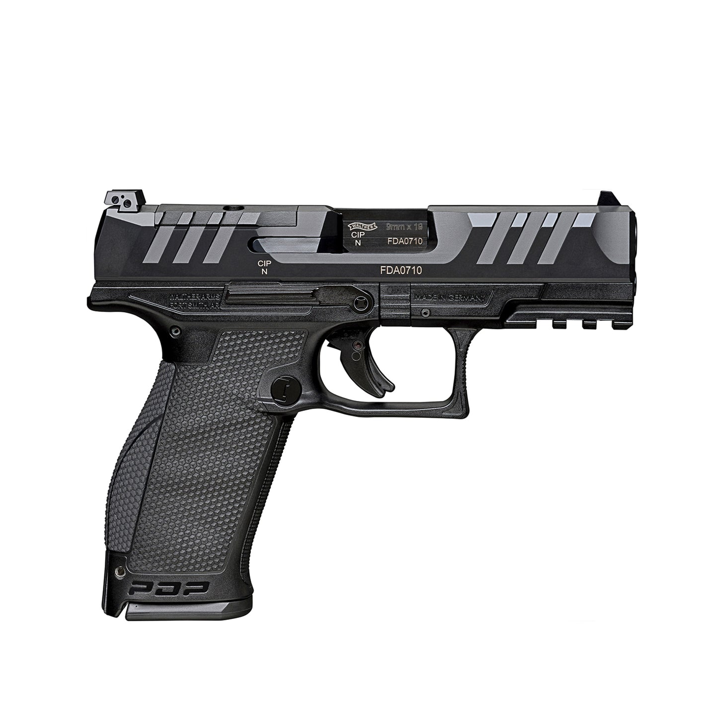 Walther PDP Compact OR in Schwarz, 4 Zoll, rechte Seite