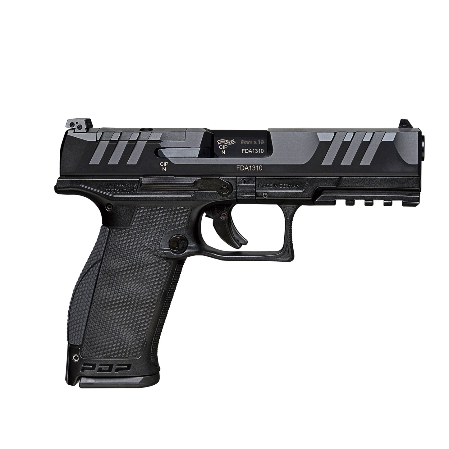 Walther PDP OR in Schwarz, 4,5 Zoll, rechte Seite