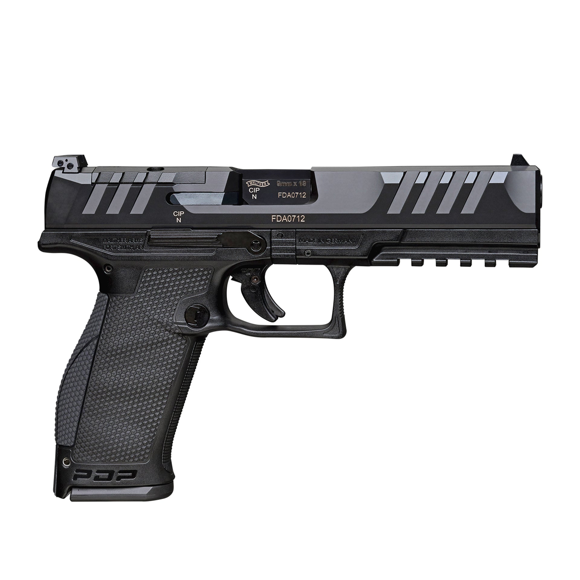 Walther PDP OR in Schwarz, 5 Zoll, rechte Seite