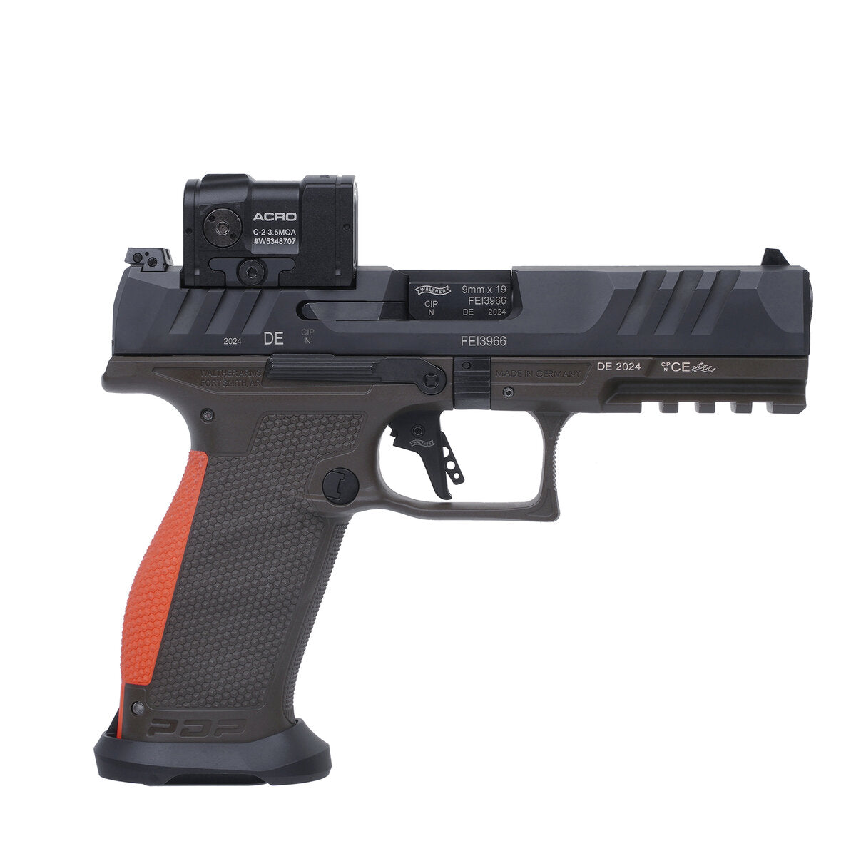 Walther PDP Hunter Pro Compact mit Aimpoint Acro C-2, rechte Seite