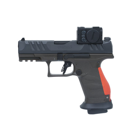 Walther PDP Hunter Pro Compact, linke Seite mit Dynamic Performance Trigger