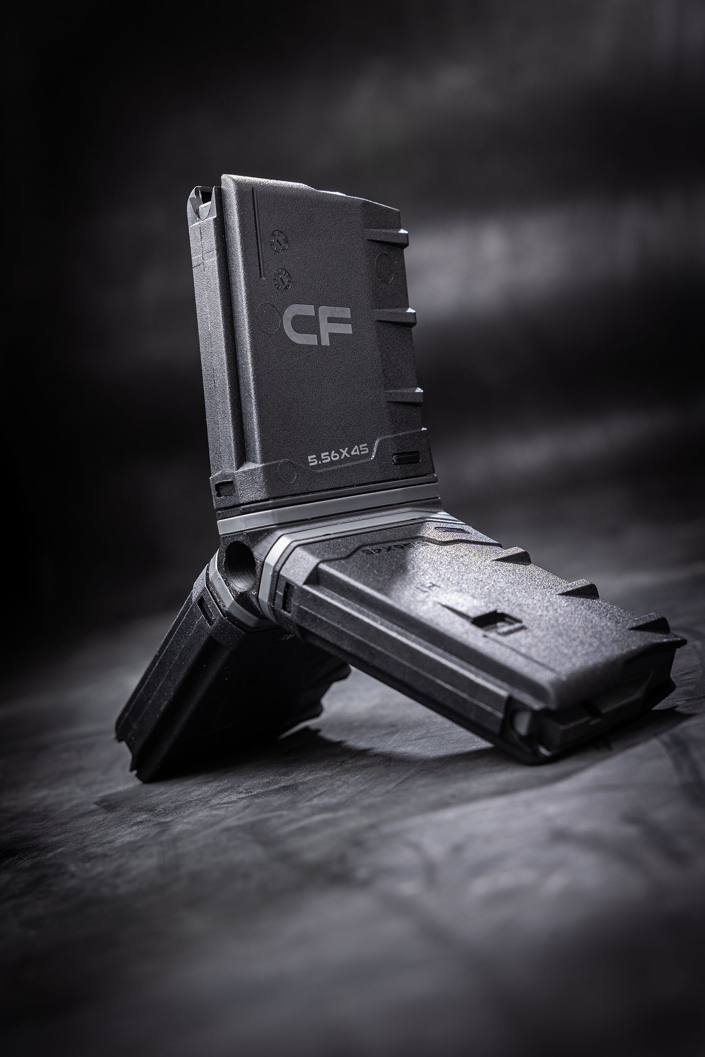 HERA Arms H1CF GEN.3 TRIO STAR Coupler Set: drei 10-Schuss-Magazine sternförmig am Koppler, freistehend