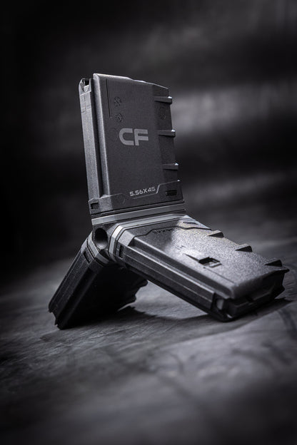 HERA Arms H1CF GEN.3 TRIO STAR Coupler Set: drei 10-Schuss-Magazine sternförmig am Koppler, freistehend