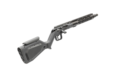HERA H6K Repetiergewehr GEN2: Schrägansicht von hinten über den Schaft, Schwarz