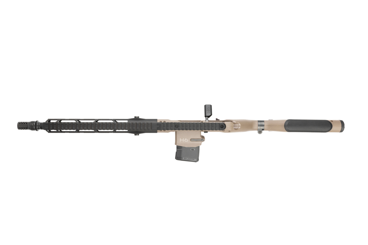 HERA H6K Repetiergewehr GEN2: Draufsicht von oben, Sandfarben
