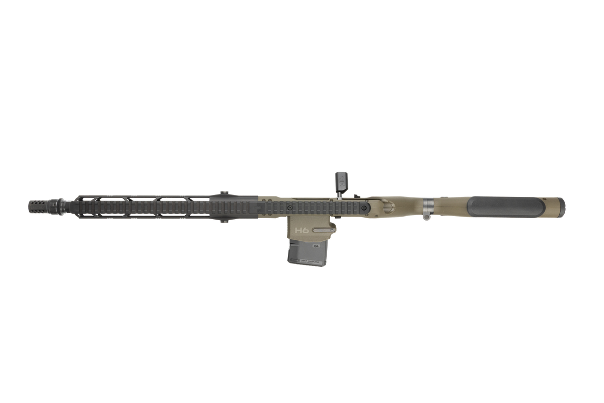 HERA H6K Repetiergewehr GEN2: Draufsicht von oben, Olivgrün