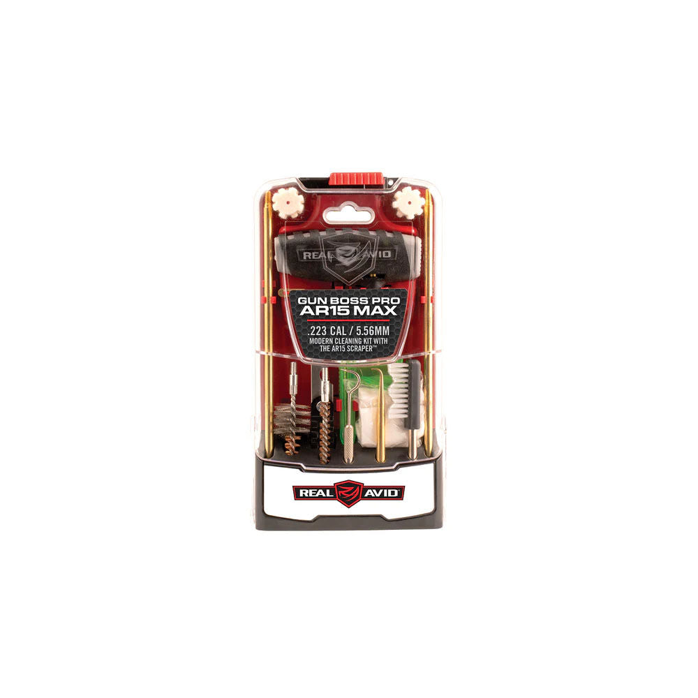 Real Avid Gun Boss Pro AR15 MAX Reinigungsset im Hartschalen-Case