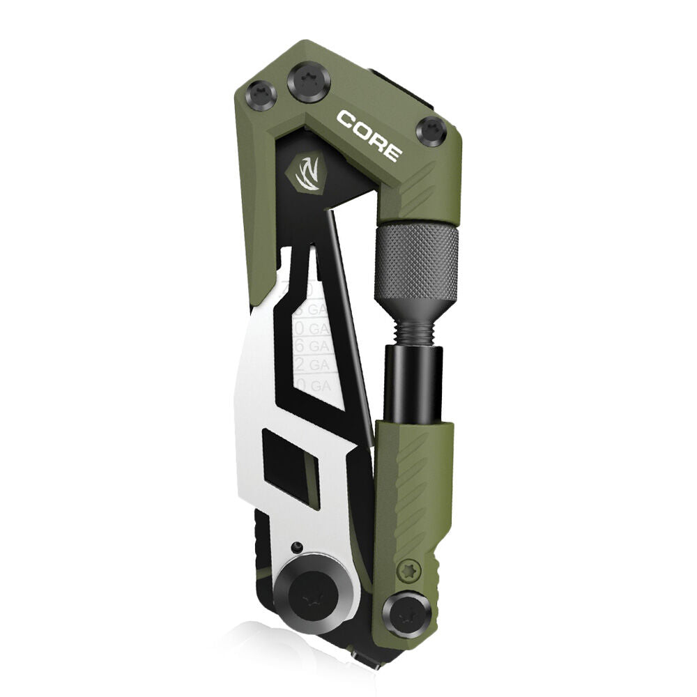 Real Avid Gun Tool Core Shotgun Multitool für Schrotflinten mit Choke Wrench und MOLLE-Carabiner