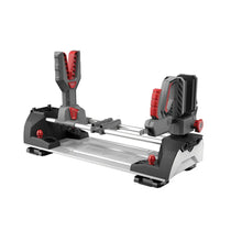 Real Avid Master Gun Workstation: komplette Waffenwerkbank in Frontansicht mit Yoke und Trigger Clamp
