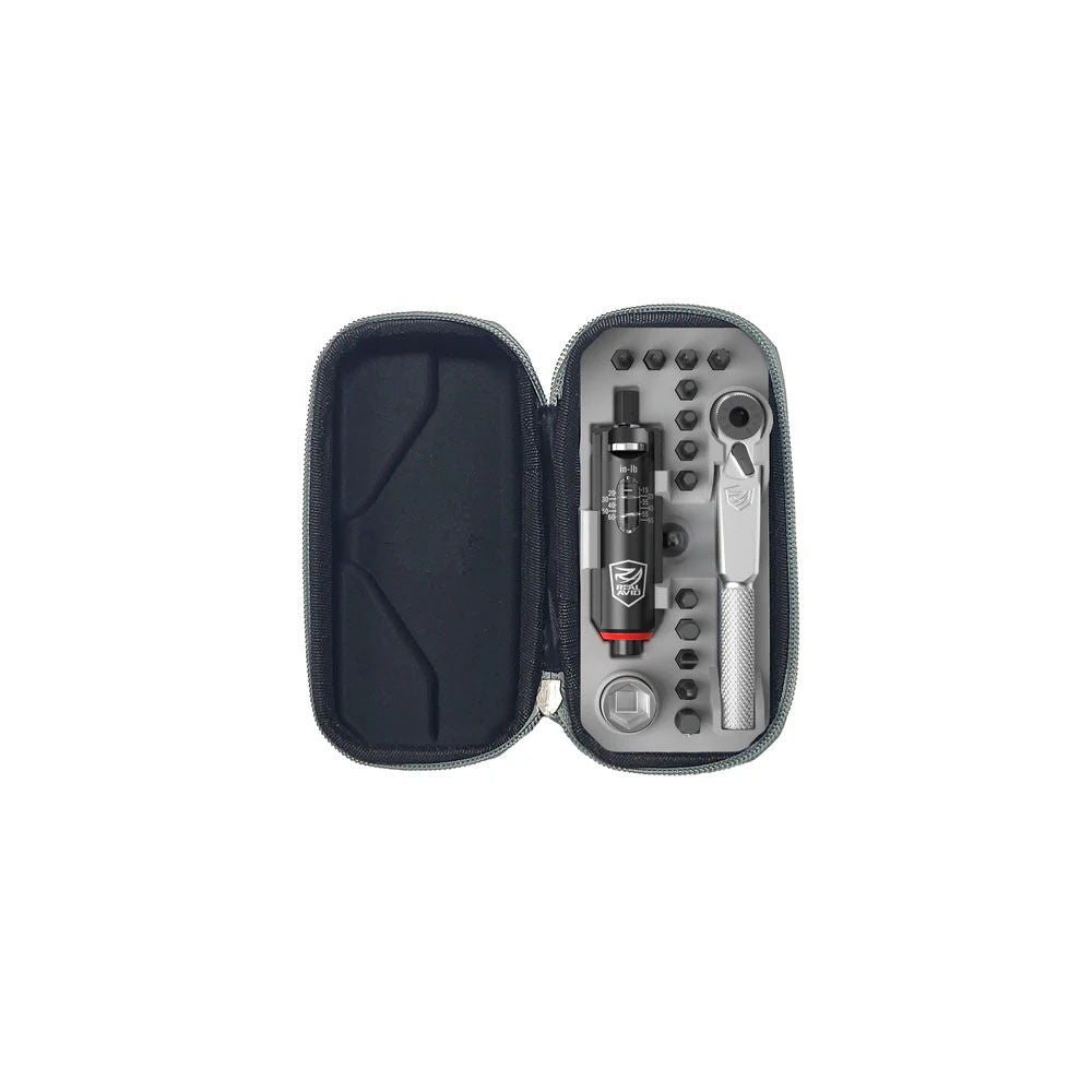 Real Avid Smart-Torq Adjustable Limiter und X3T Driver Kit komplett mit Soft-Case und Bit-Set