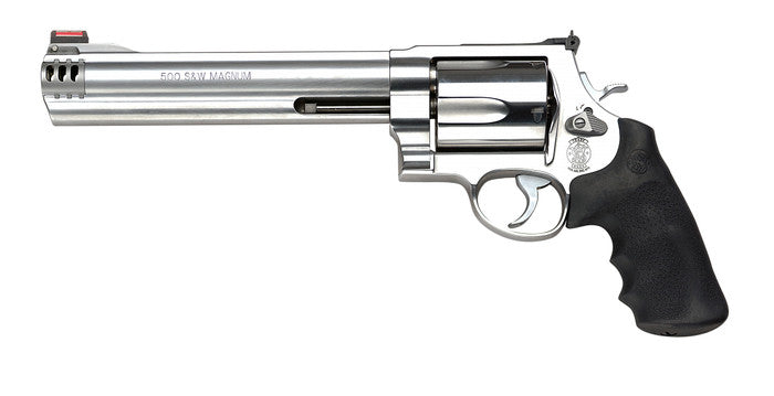 Smith & Wesson Revolver 500, 8 3/8" (Hi-Viz), Ansicht von links