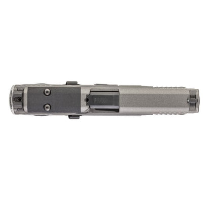 Smith & Wesson M&P9 M2.0 Metal Pistole, Ansicht von oben mit Optics-Ready-Schlitten