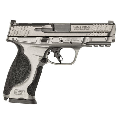 Smith & Wesson M&P9 M2.0 Metal Pistole, rechte Seitenansicht mit Griffriffelung