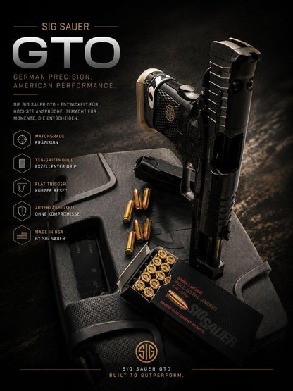 SIG Sauer P211 GTO Sportpistole, seitliche Produktaufnahme