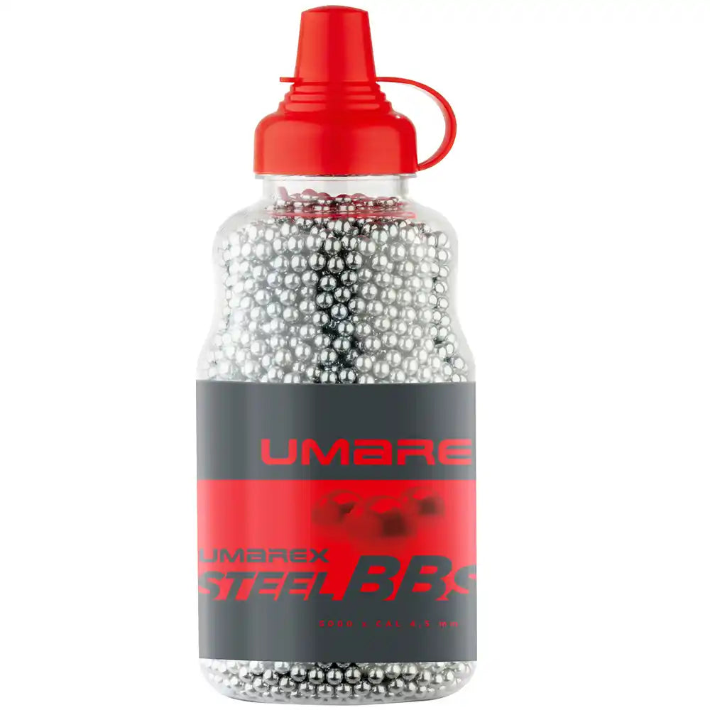 Umarex BBs Stahl 4,5 mm gehärtete Stahlrundkugeln im 5000er Gebinde