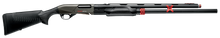 Benelli Nova Speed Repetierflinte Kaliber 12 mit verlängertem Magazinrohr in Seitenansicht

