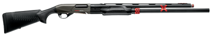 Benelli Nova Speed Repetierflinte Kaliber 12 mit verlängertem Magazinrohr in Seitenansicht
