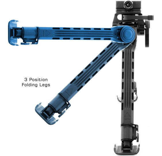 Big Bore Full Stability Bipod, 9"-14" Center Height