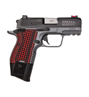 Kimber CDS9 Covert Double Stack 9mm Carry-Pistole, rechte Seitenansicht vor weißem Hintergrund