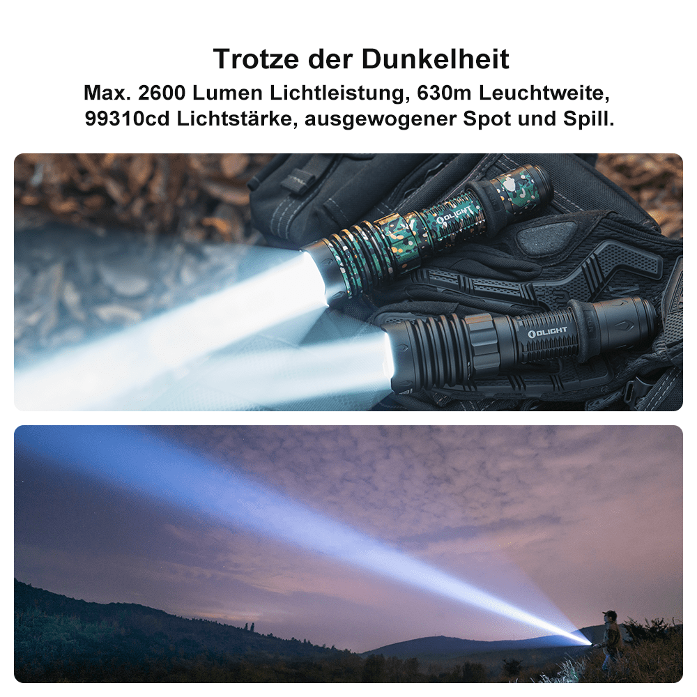 Olight Warrior X 4 Taschenlampe