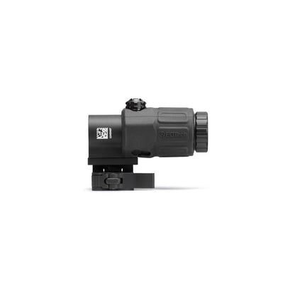 EOTECH G33.STS Magnifier in Schwarz, linke Seitenansicht vor weißem Hintergrund