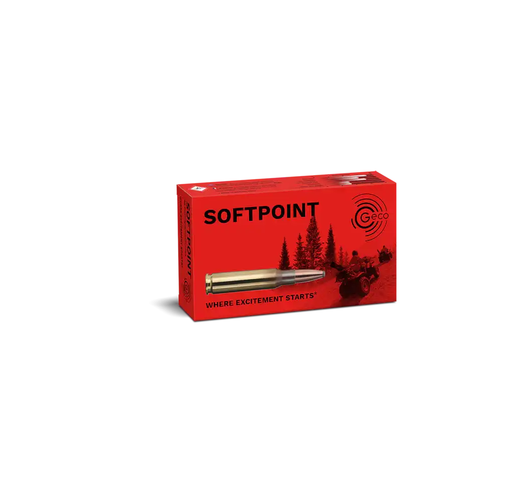 Geco 30 06 Softpoint Teilmantel Jagdmunition Packung Produktfoto
