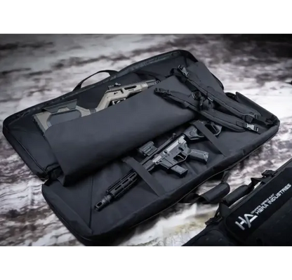 Hera Arms Langwaffenfutteral Lasermolle Long Innenfach mit Zurrgurten