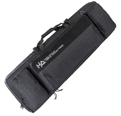 Hera Arms Langwaffenfutteral Lasermolle Long Frontansicht mit MOLLE-Außentaschen