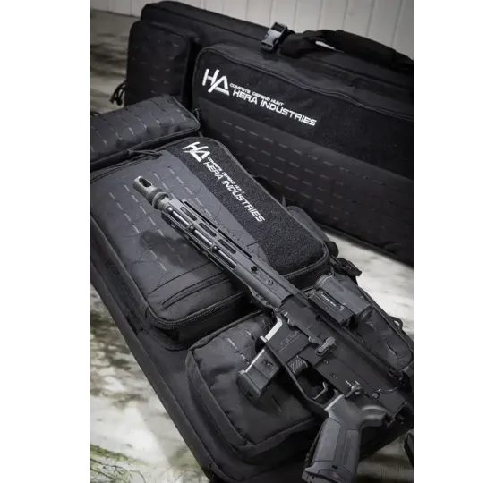 Hera Arms Langwaffenfutteral Lasermolle Short in Schwarz, 3D-Ansicht