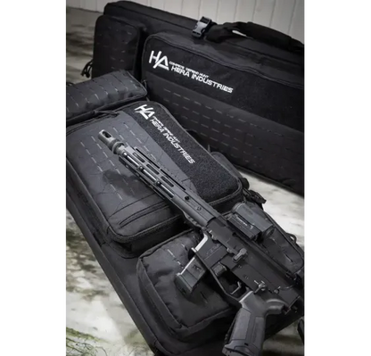 Hera Arms Langwaffenfutteral Lasermolle Short in Schwarz, 3D-Ansicht