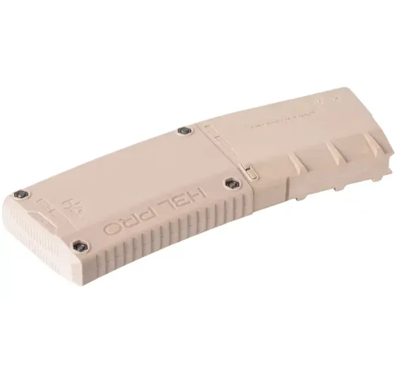Hera Arms Magazin H3L PRO in TAN, Seitenansicht