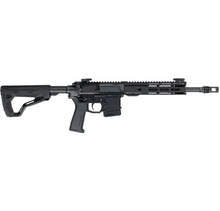 Hera Arms The 15th Duty Gen4 AR15-Selbstladebüchse in Schwarz, rechte Seitenansicht vor weißem Hintergrund
