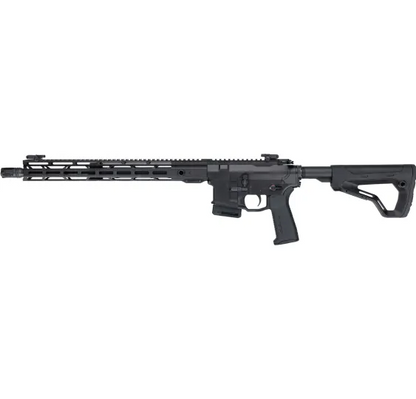 Hera Arms The 15th Dynamic Gen4 Selbstladebüchse mit M-LOK-Handschutz, linke Seitenansicht vor weißem Hintergrund