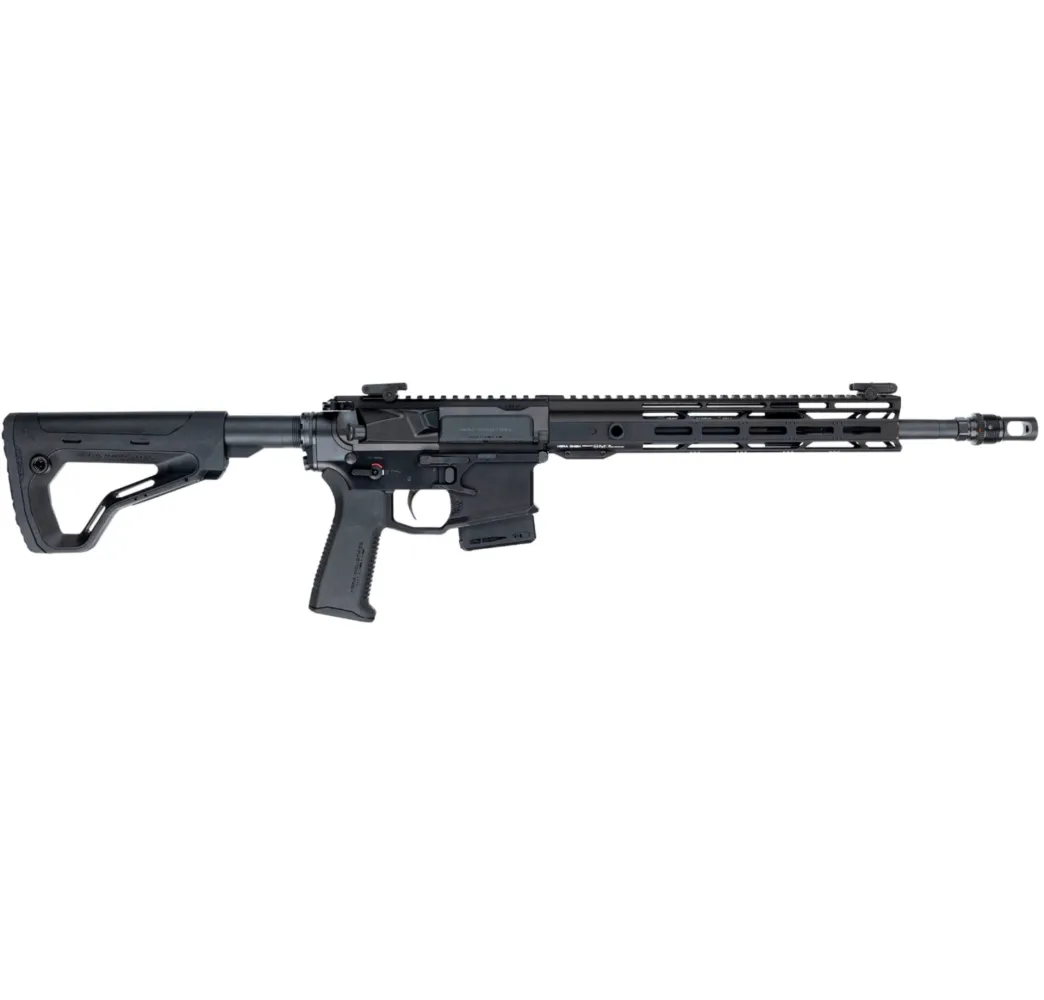 Hera Arms The 15th Dynamic Gen4 AR15-Selbstladebüchse in .223 Rem., rechte Seitenansicht vor weißem Hintergrund