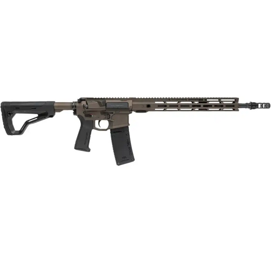 Hera Arms THE 15th SRB 16 Gen4 223 Rem Selbstladebüchse Rechtsansicht mit Magazin und M Lok Handschutz