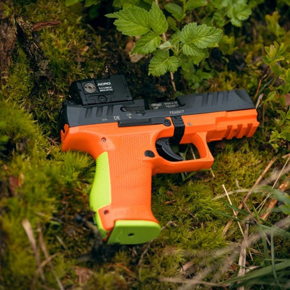 Aimpoint Acro C-2 montiert auf Walther PDP, Anwendungsansicht