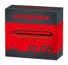 Umarex CO2-Kapseln 5 x 12 g, Packung mit fünf Treibgaskartuschen